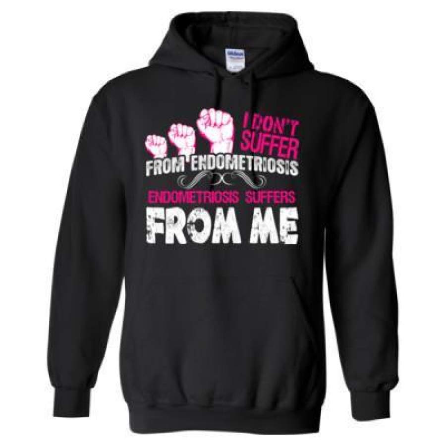 AGR I Dont Suffer From Endometriosis Endometriosis Suffers From Me – Heavy Blend™ Hooded Sweatshirt