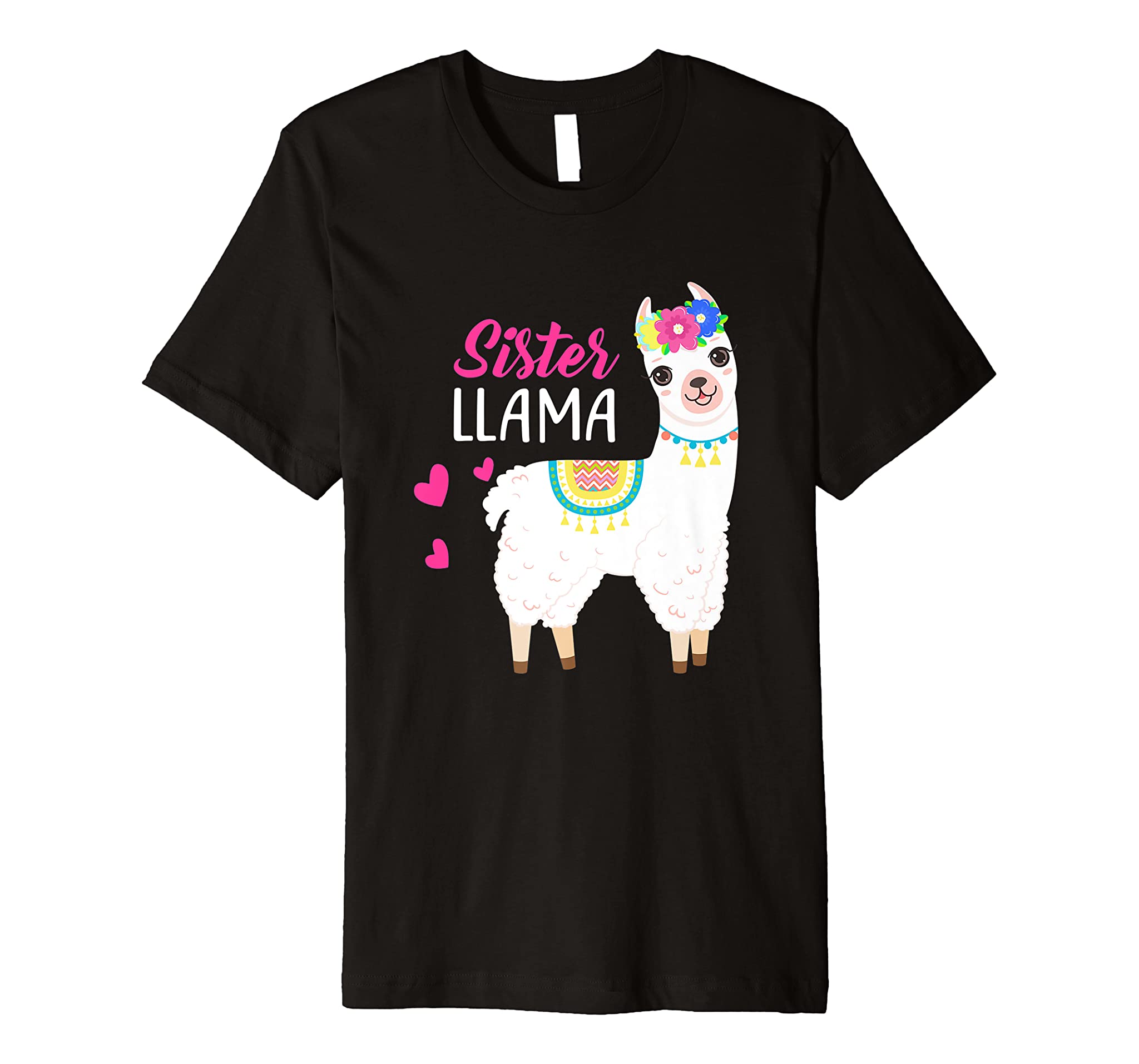 Sister Llama Shirt for Women Gift Premium T-Shirt