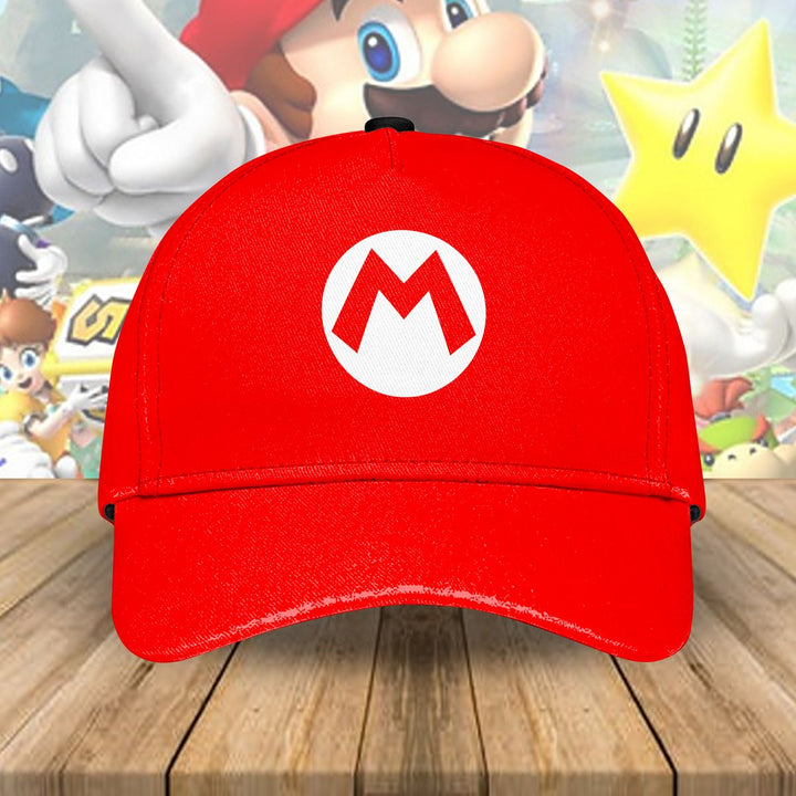 Waybackapparel Super Mario Custom 3D Classic Cap