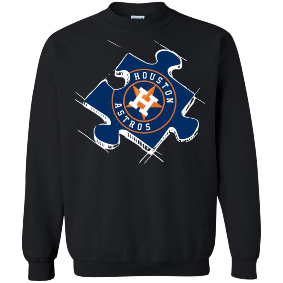 Houston Astros Autism puzzle Sweatshirt – Moano Store