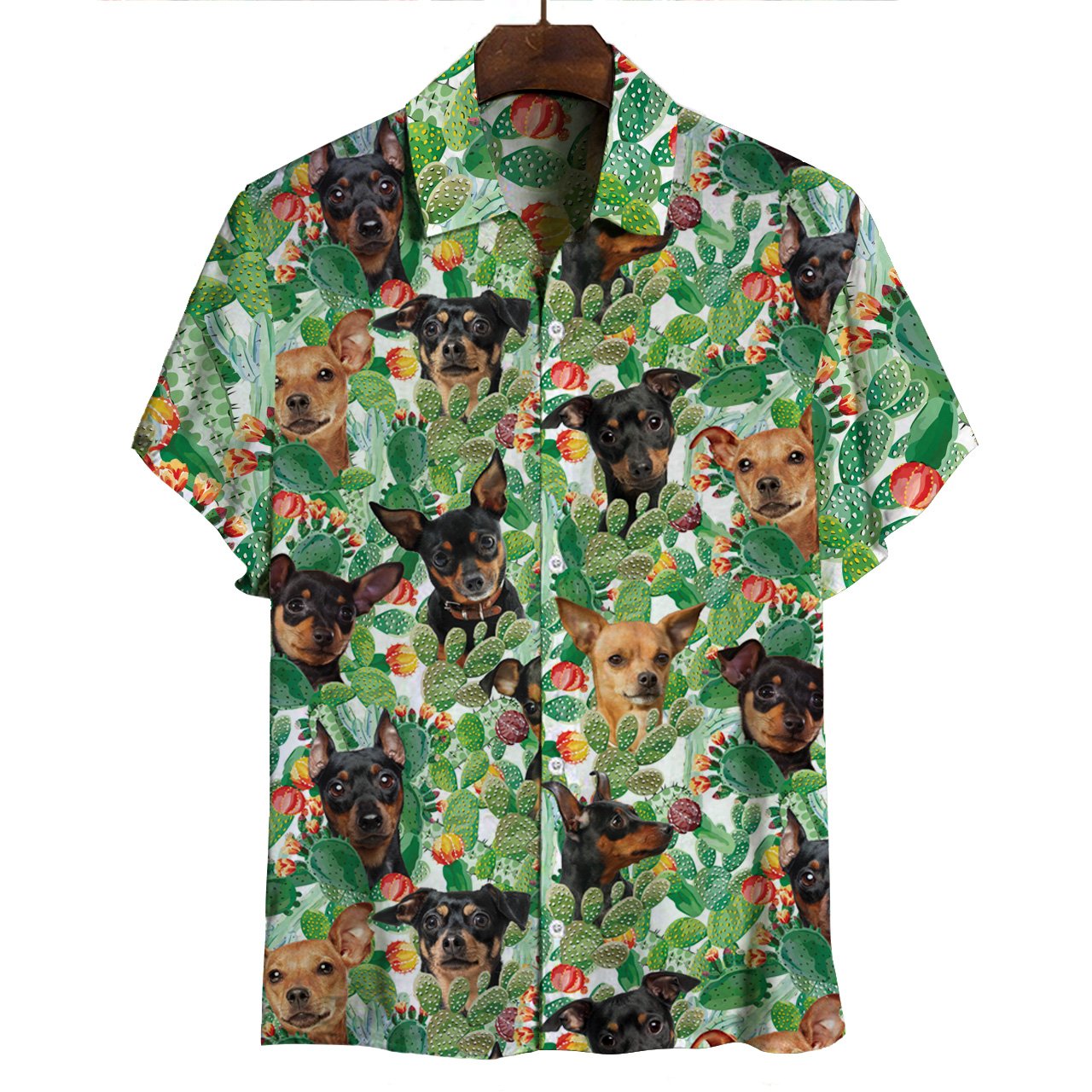 Miniature Pinscher Hawaii Shirt Ha74343