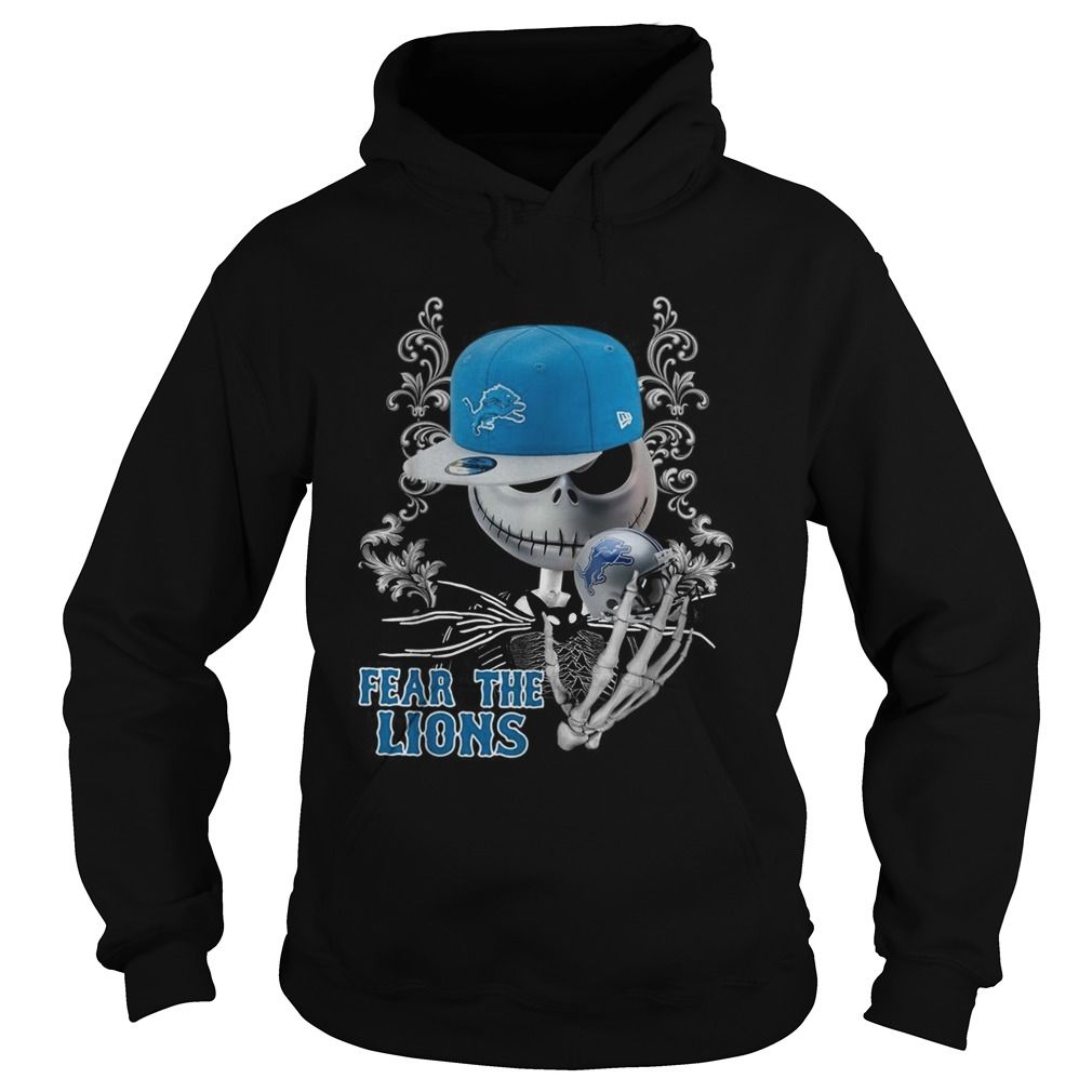 Jack Skellington Fear the Detroit Lions shirt