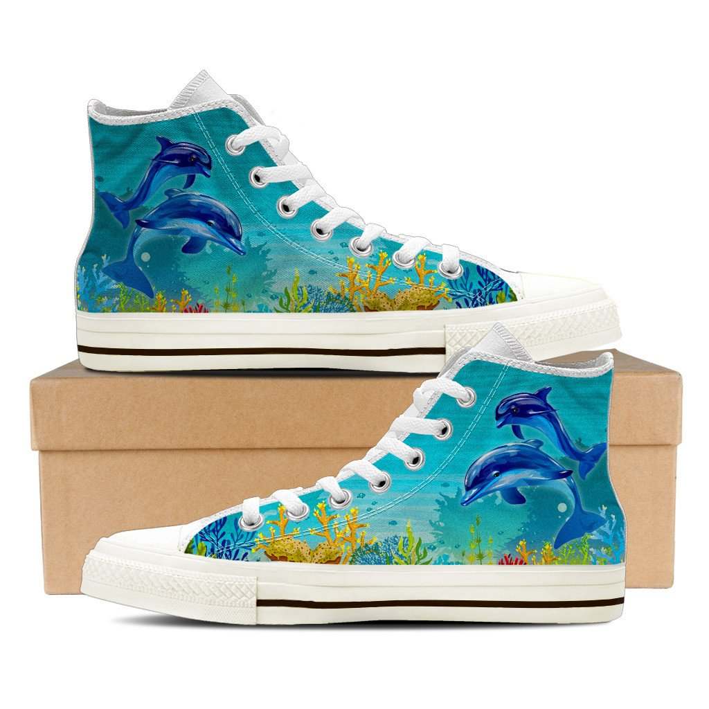 Dolphin High Top Shoes Sneakers