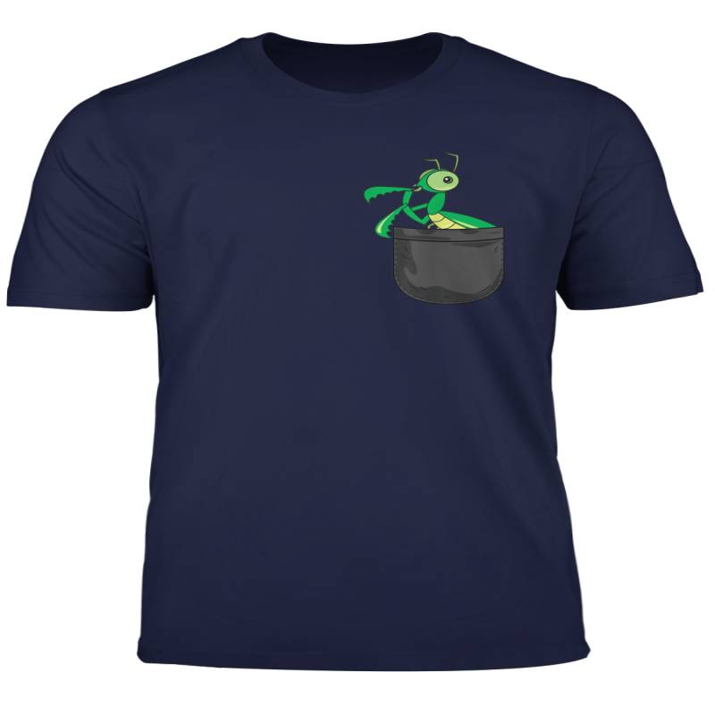 Praying Mantis Bird In Pocket Funny Animal Lover Gift T Shirt