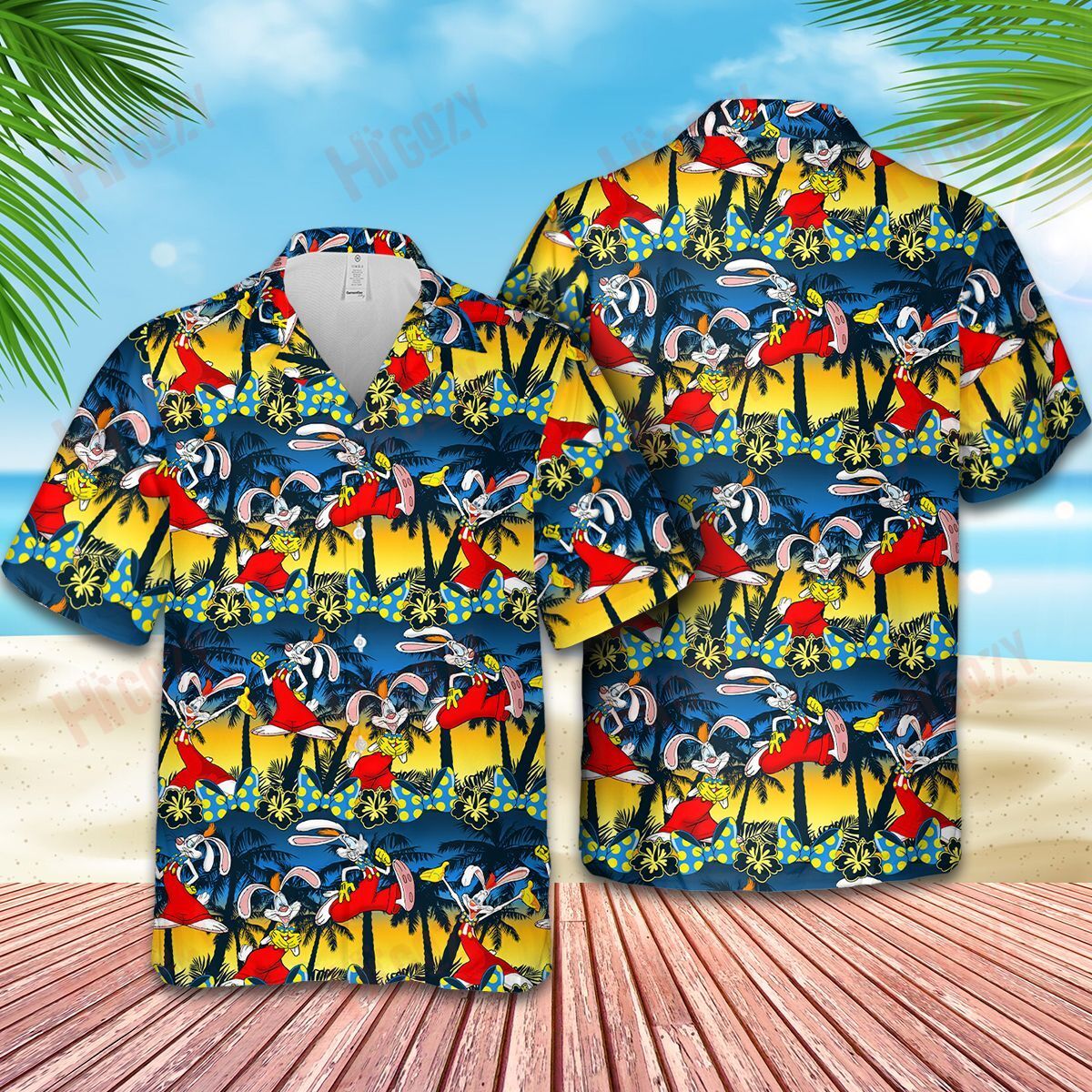 Bugs Rabbit Hawaiian Shirt