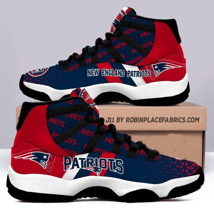 New England Patriots Air Jordan 11 Sneaker