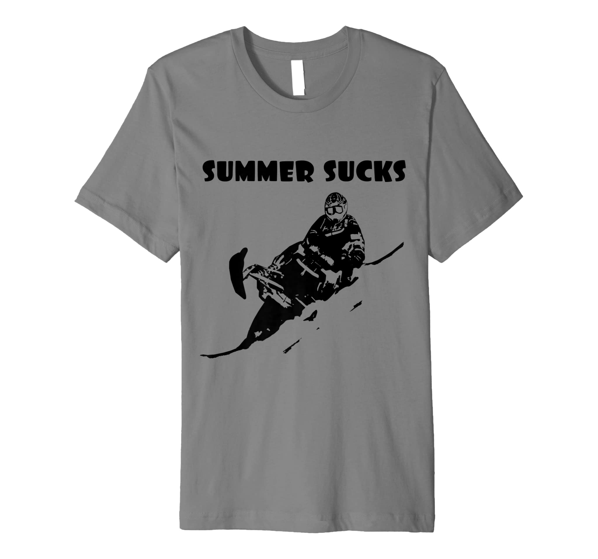 Snowmobile T-Shirt – Summer Sucks – BRAAP