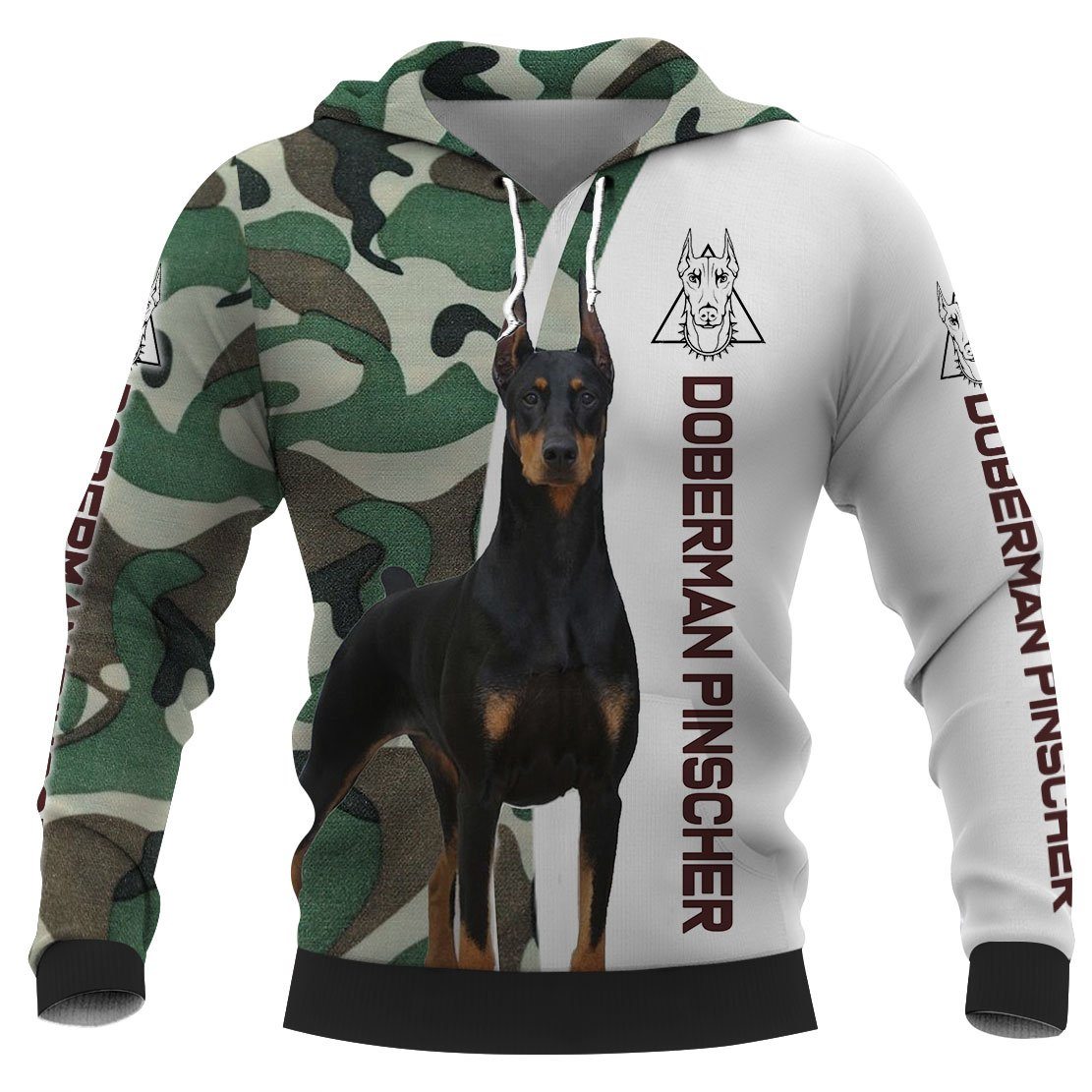 Doberman-Camo , Edition 3D Full Printing