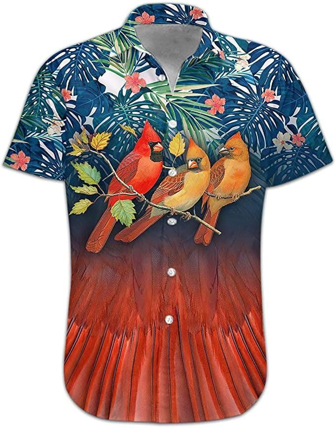 Felacia Cardinal Tropical Summer Vibe Unisex Hawaii Aloha Ha46674