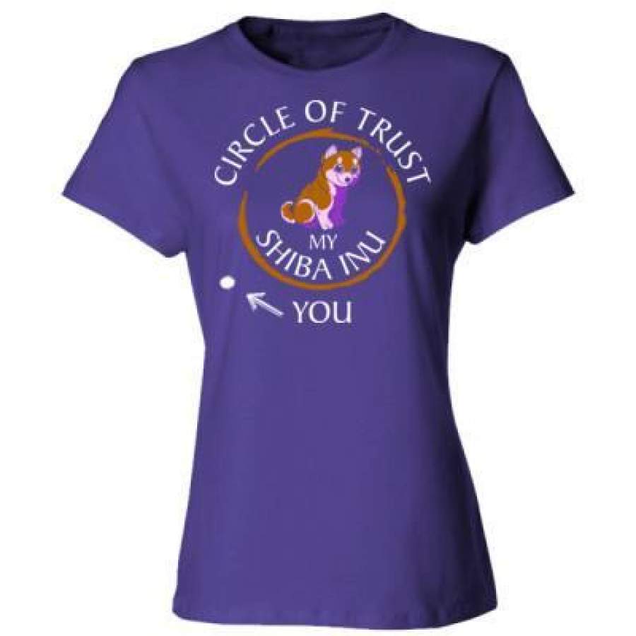 AGR Circle Of Trust My Shiba Inu You – Ladies’ Cotton T-Shirt