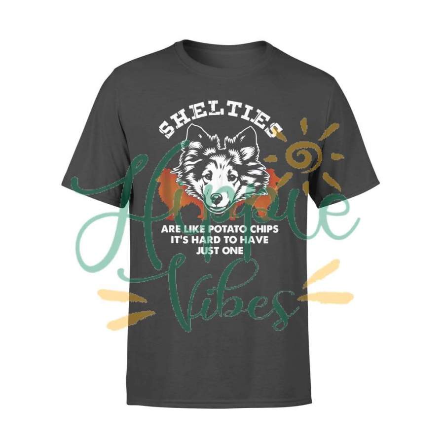 Dog gift idea Cute Puppy Shetland Sheepdog Owner Shelties Animal Lover T-Shirt – Standard T-shirt