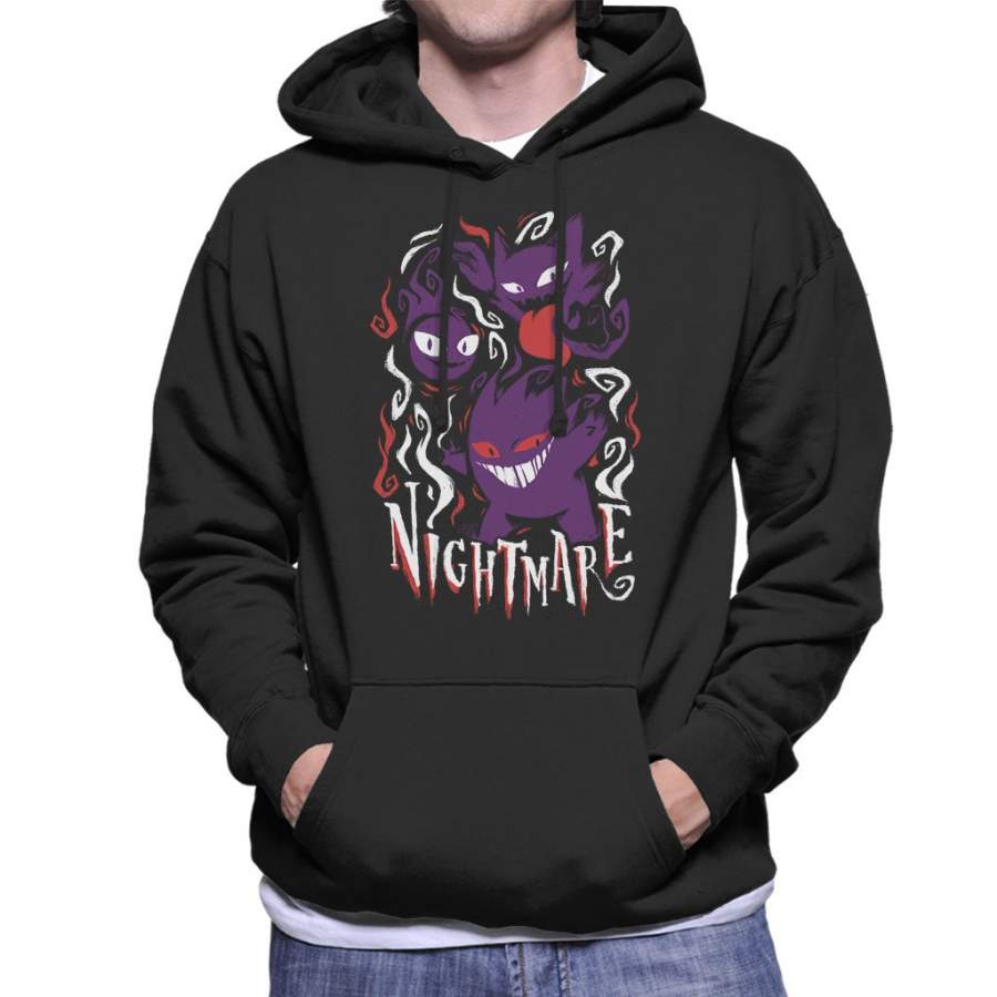 Pokemon Nightmare Ghosts Men’s Hooded Sweatshirt