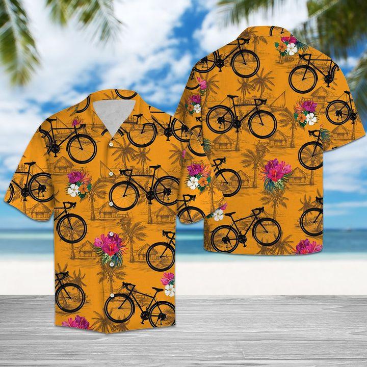 Products Cycling Tropical Flowers Hawaii Shirt For Men Women Ha39224