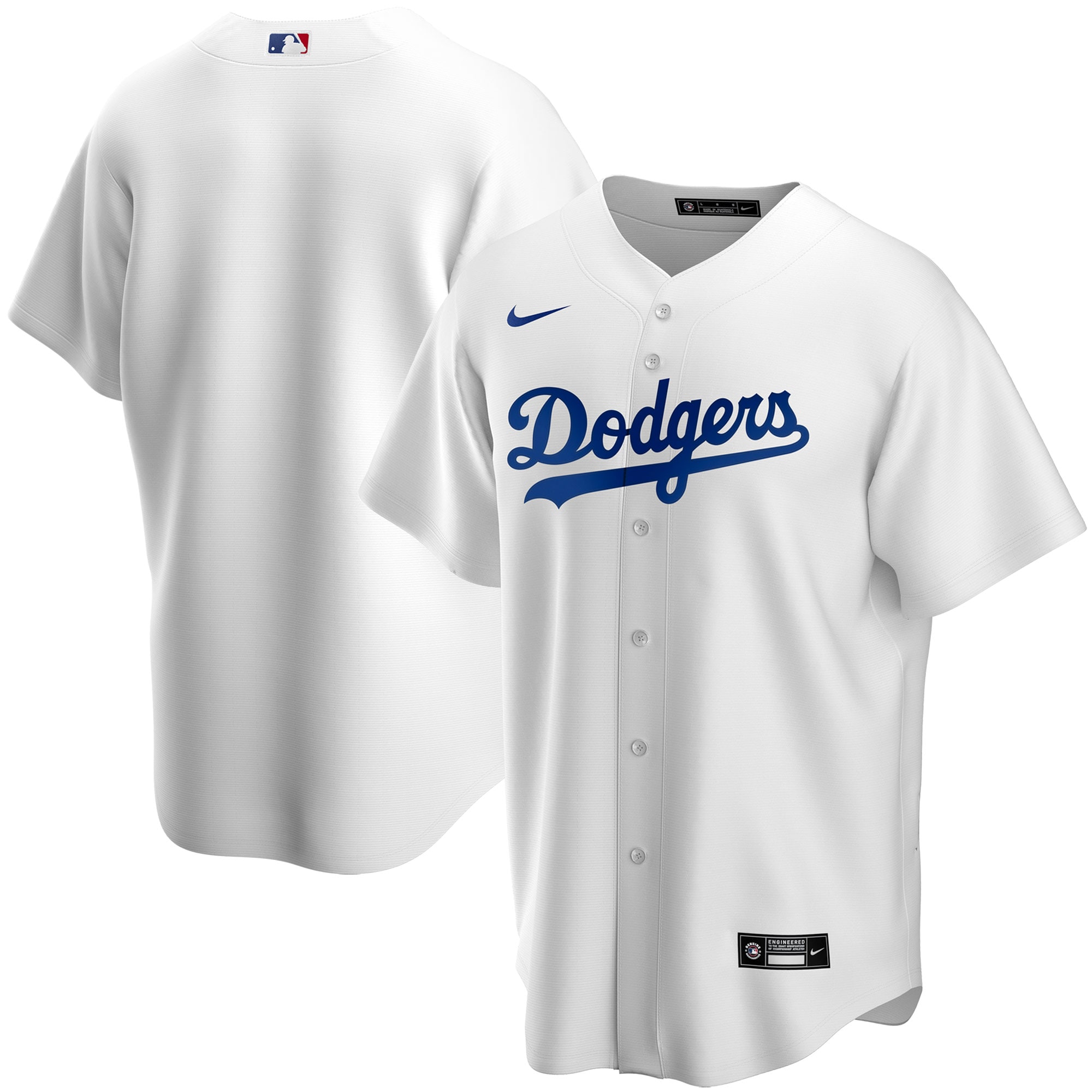 Youth Los Angeles Dodgers White Home Team Jersey