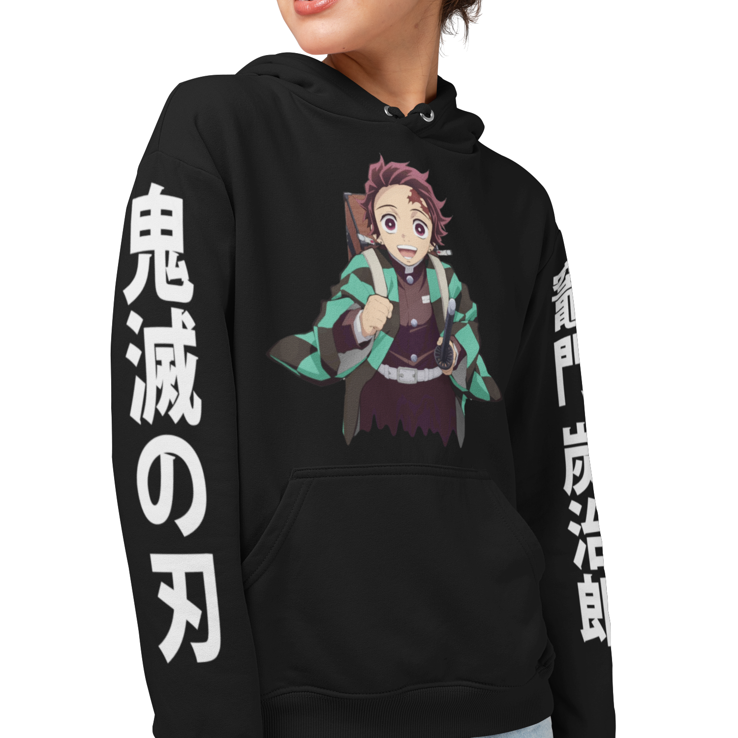 Tanjiro Kamado Drip Premium Demon Slayer Anime Hoodie Sweatshirt – Phycoom