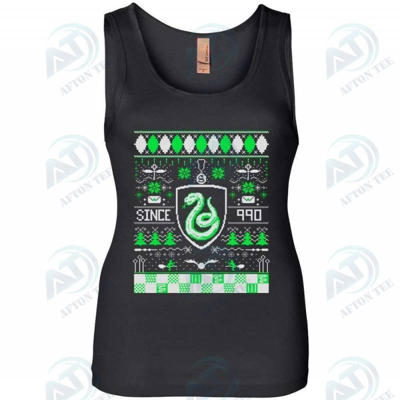 Serpent Slyther Snake Ugly Christmas Women Tank