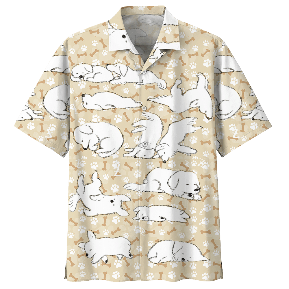 Golden Retriever Hawaii Shirt Ha35851