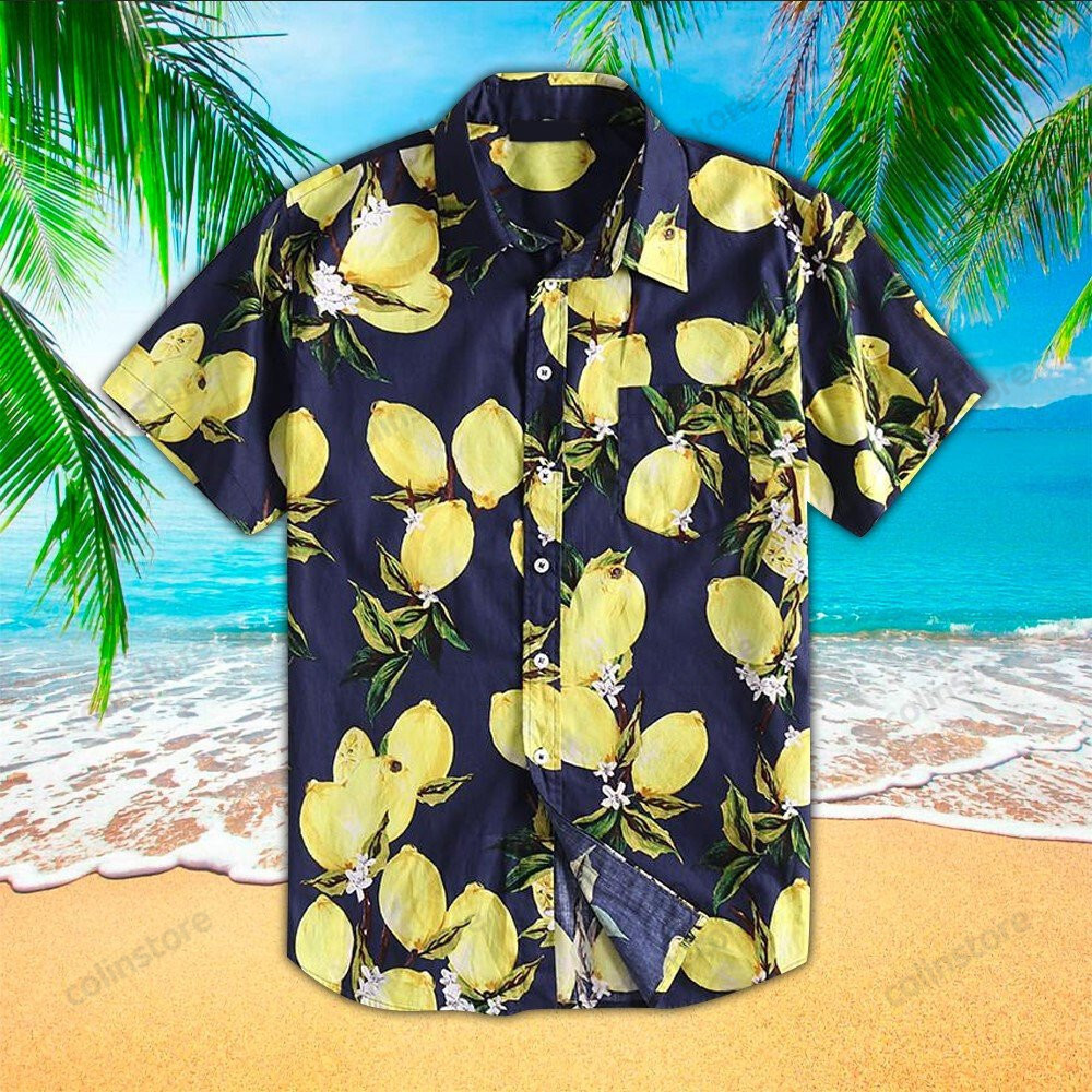 Lemon Hawaii Perfect Gift Ideas For Lover Shirt Aloha Ha93857