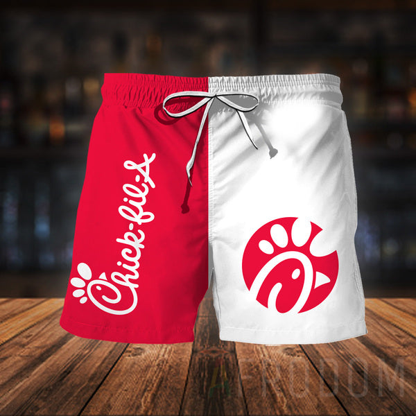 Vintage Chick-Fil-A Hawaiian Shorts