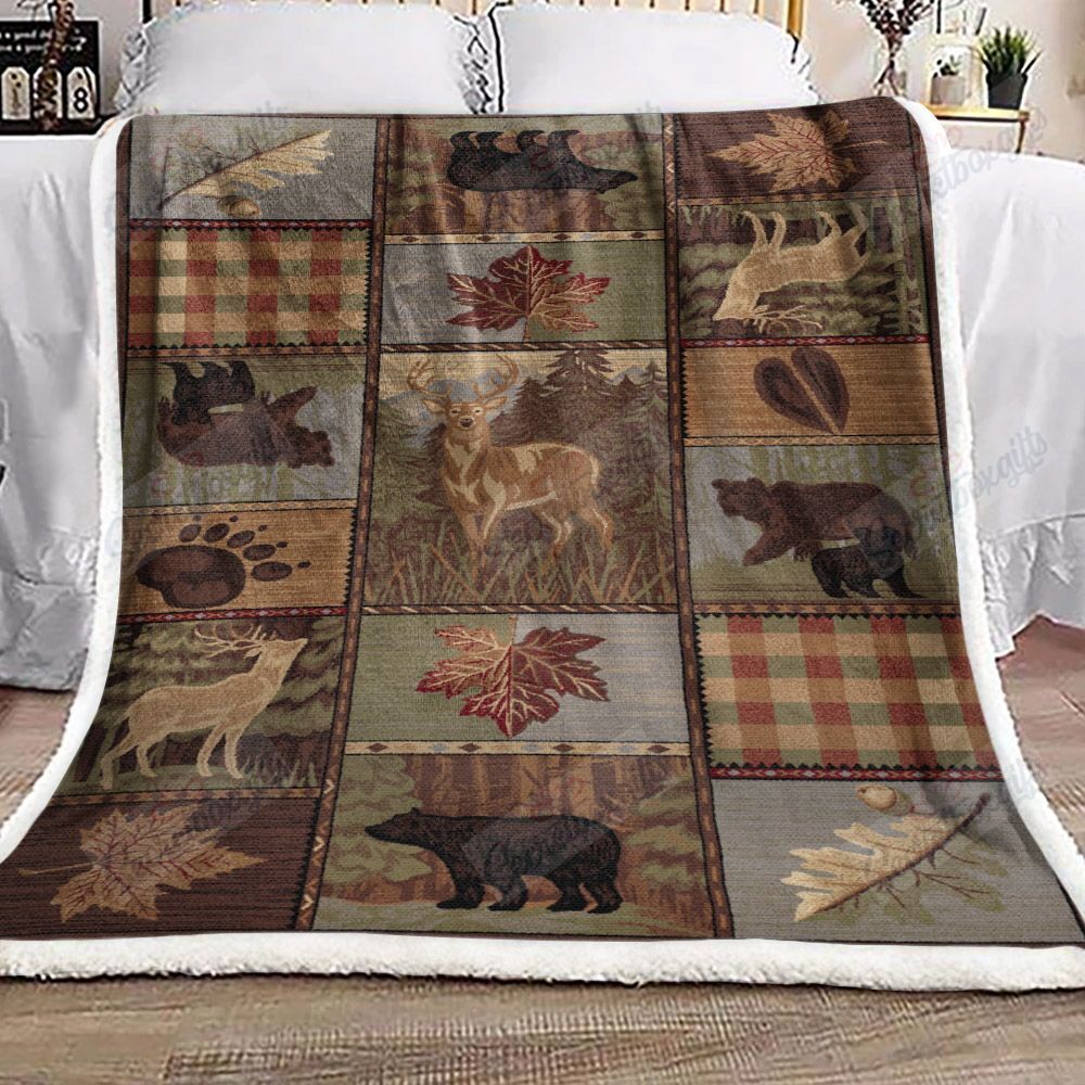 Wild Animals Xa0701532Cl Fleece Blanket