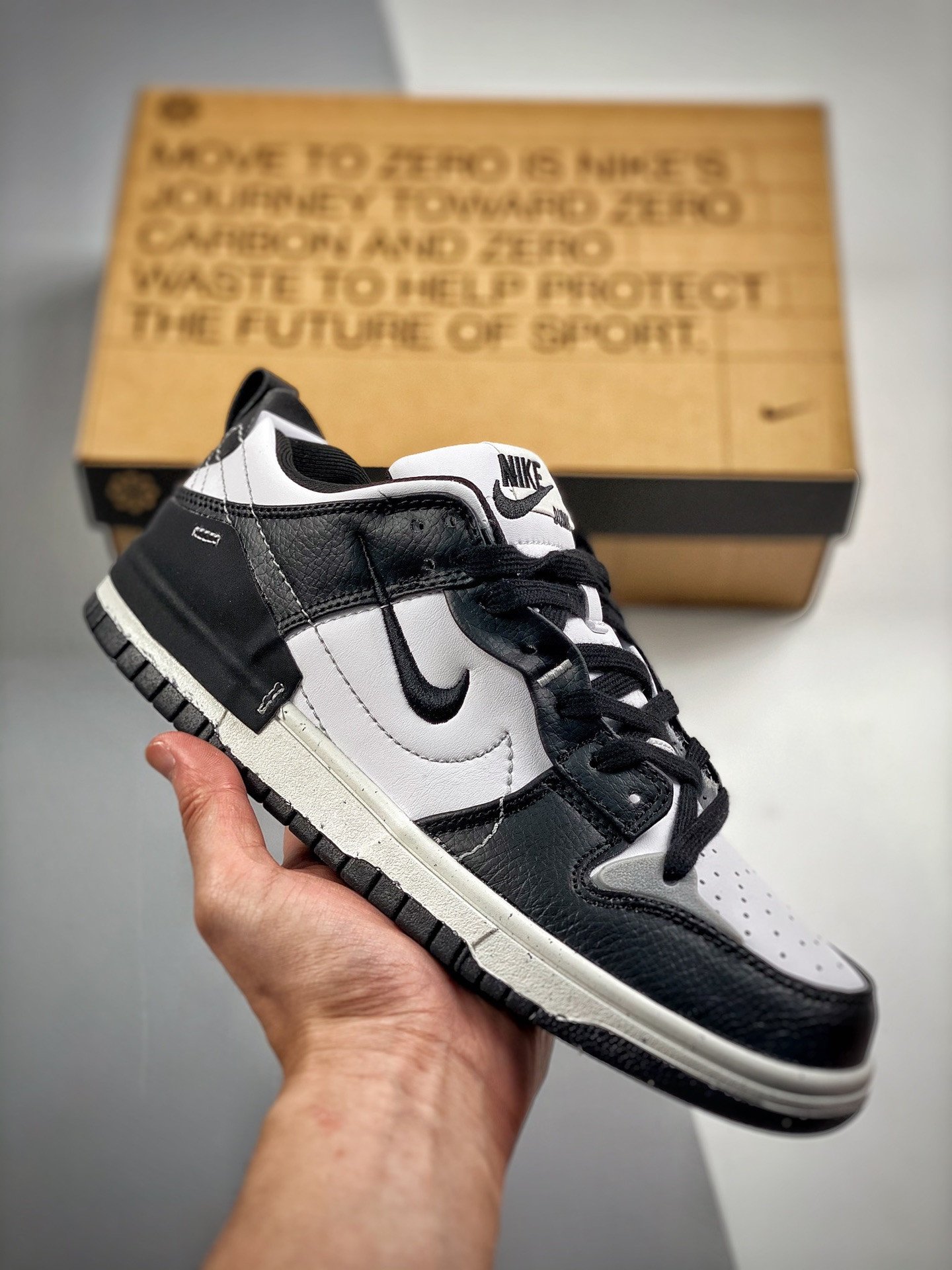 Nike Dunk Low Disrupt 2 ‘Panda’ BlackPure Platinum-White 5339350