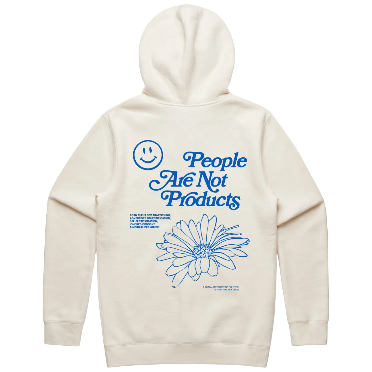 People Are Not Products Hoodie – Natural