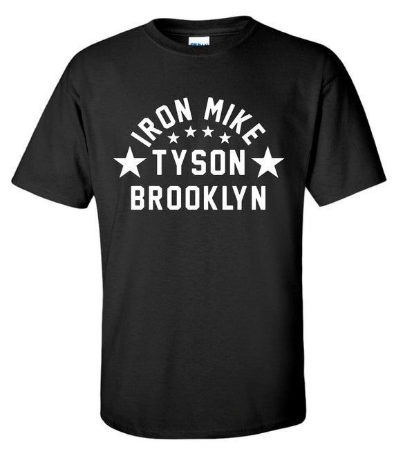 Iron Mike Tyson Brooklyn Boxing Legend Gym Training Shirt