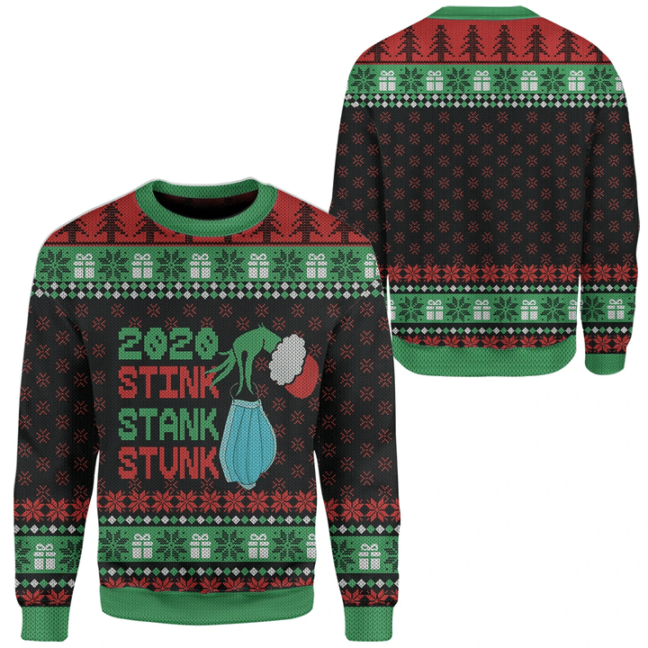 Stink Stank Stunk 2020 Ugly Sweater Best Gift For Christmas Xmas Christmas 3D Sweatshirt