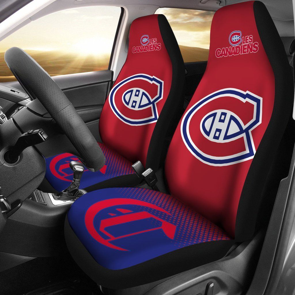 Montreal Canadiens Car Seat Covers (Set Of 2)