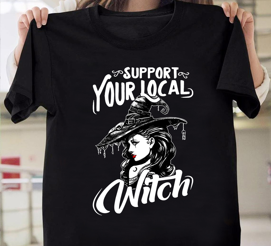 Support Your Local Witch Standard T-Shirt