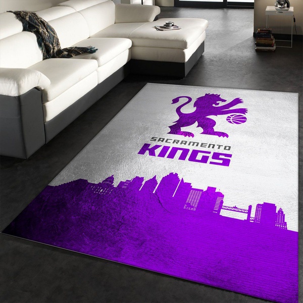 Sacramento Kings Skyline Area Rug Carpet, Kitchen Rug, Home Decor Floor Decor