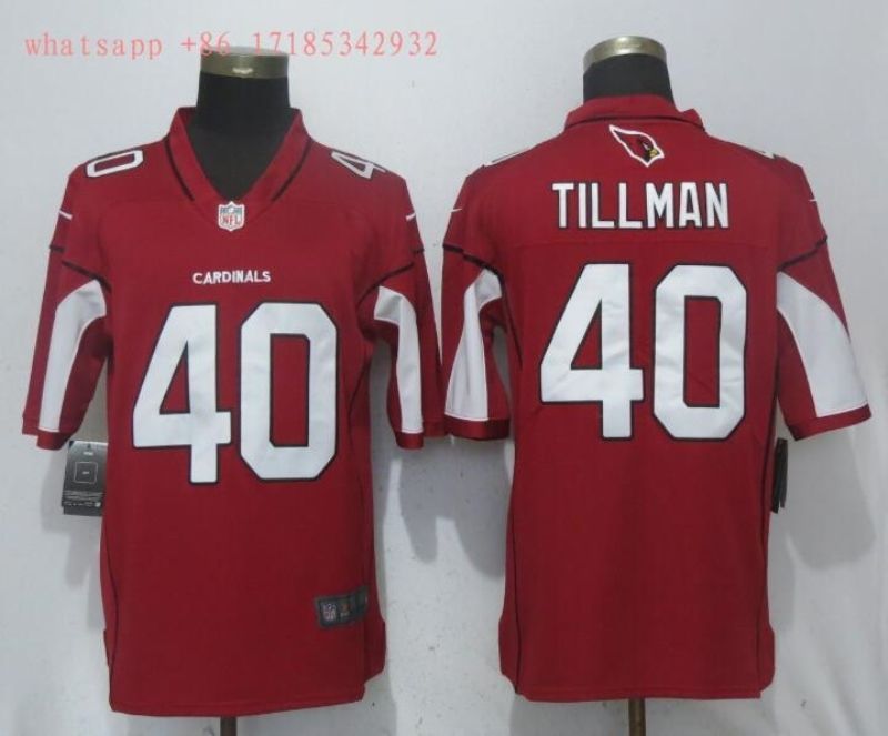 Arizona Cardinals Pat Tillman #40 2020 NFL Red Jersey Jersey