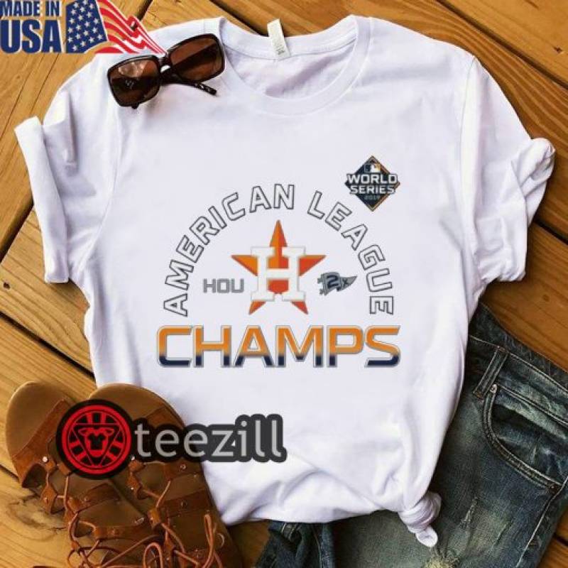 Houston Astros Fanatics Branded 2019 American League Champions Shirt