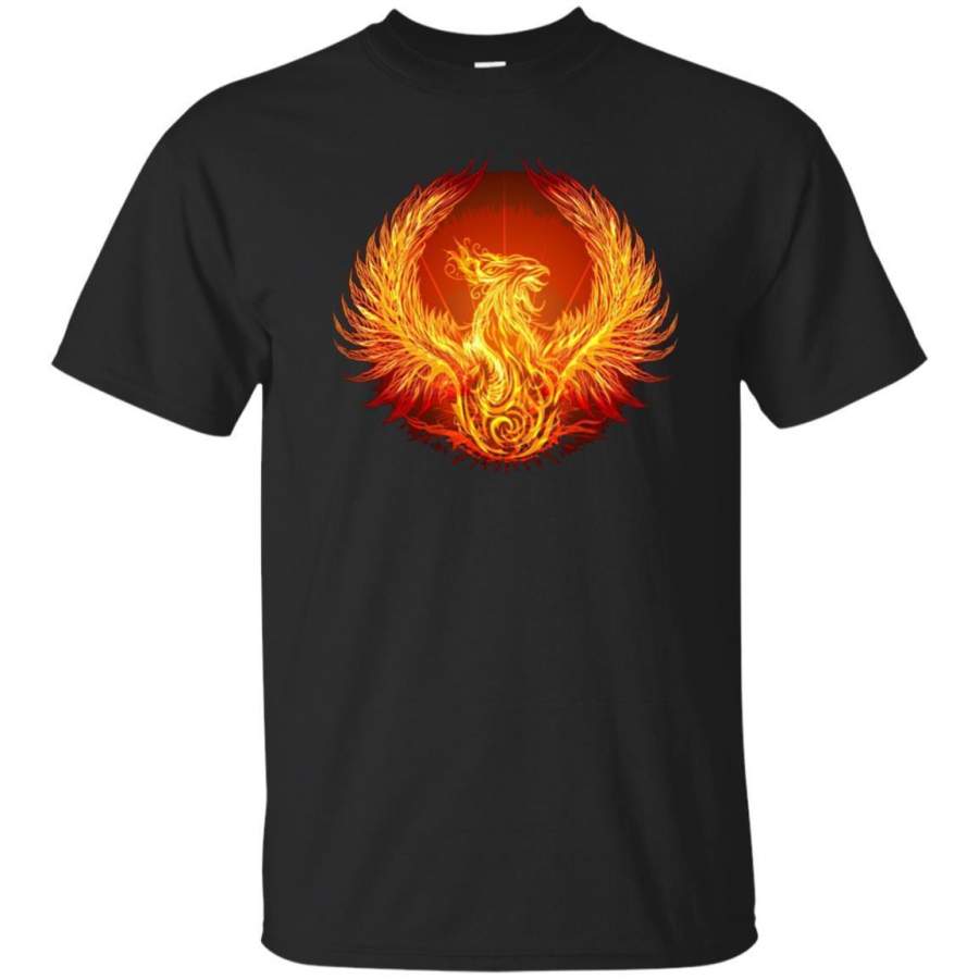 AGR Mens Rise Phoenix By Kopa21 Designs Positive Awesome Tshirt !