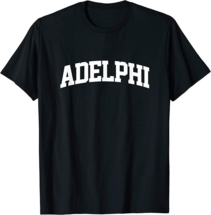 Adelphi Vintage Sports Team Arch T-Shirt