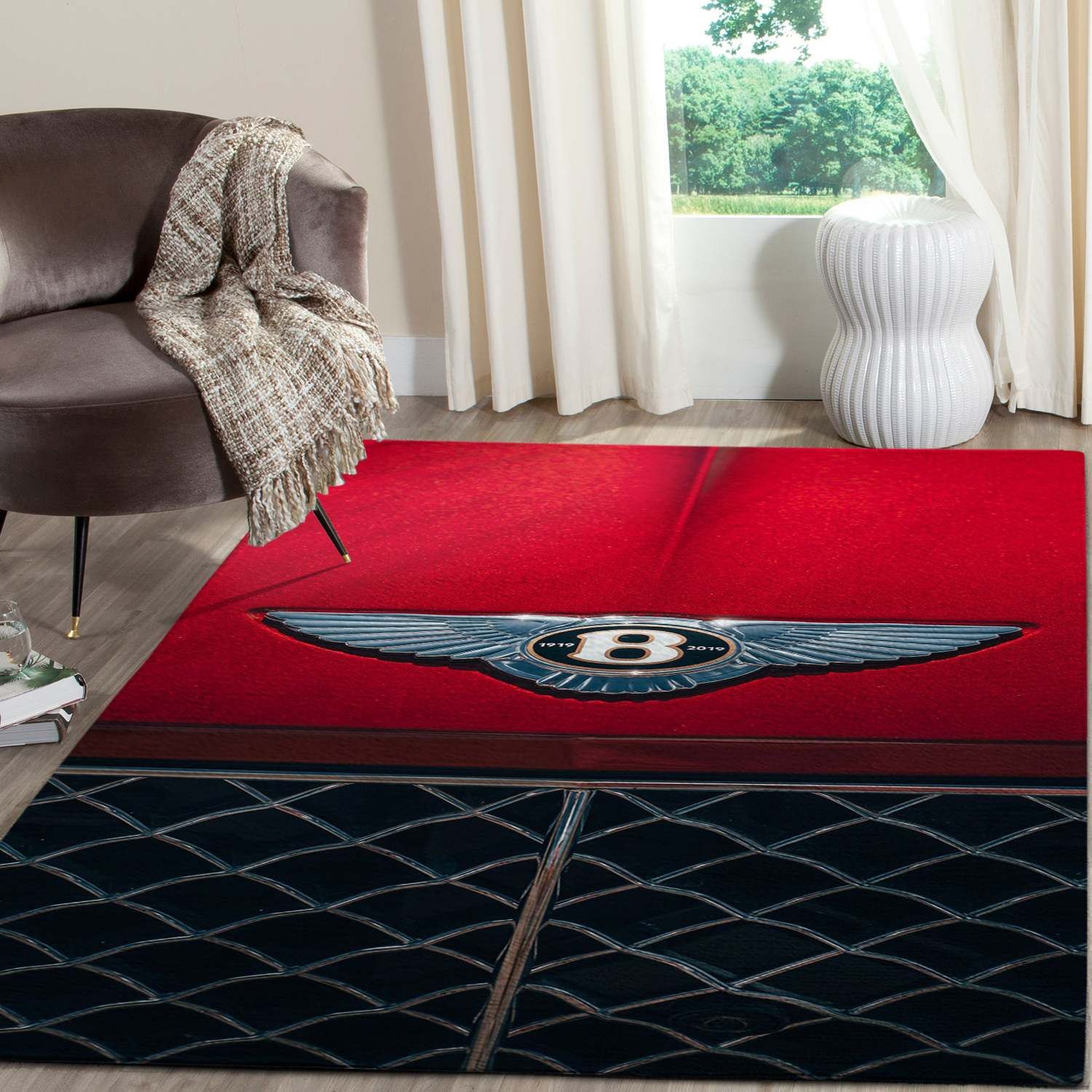 Bentley Logo SuperCars Area Rugs Living Room Carpet FN161217 Local Brands Floor Decor