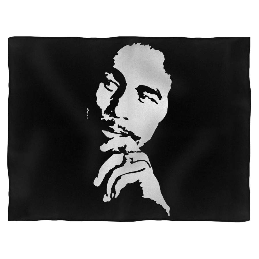 Bob Marley Songwriter Musician Retro Blanket