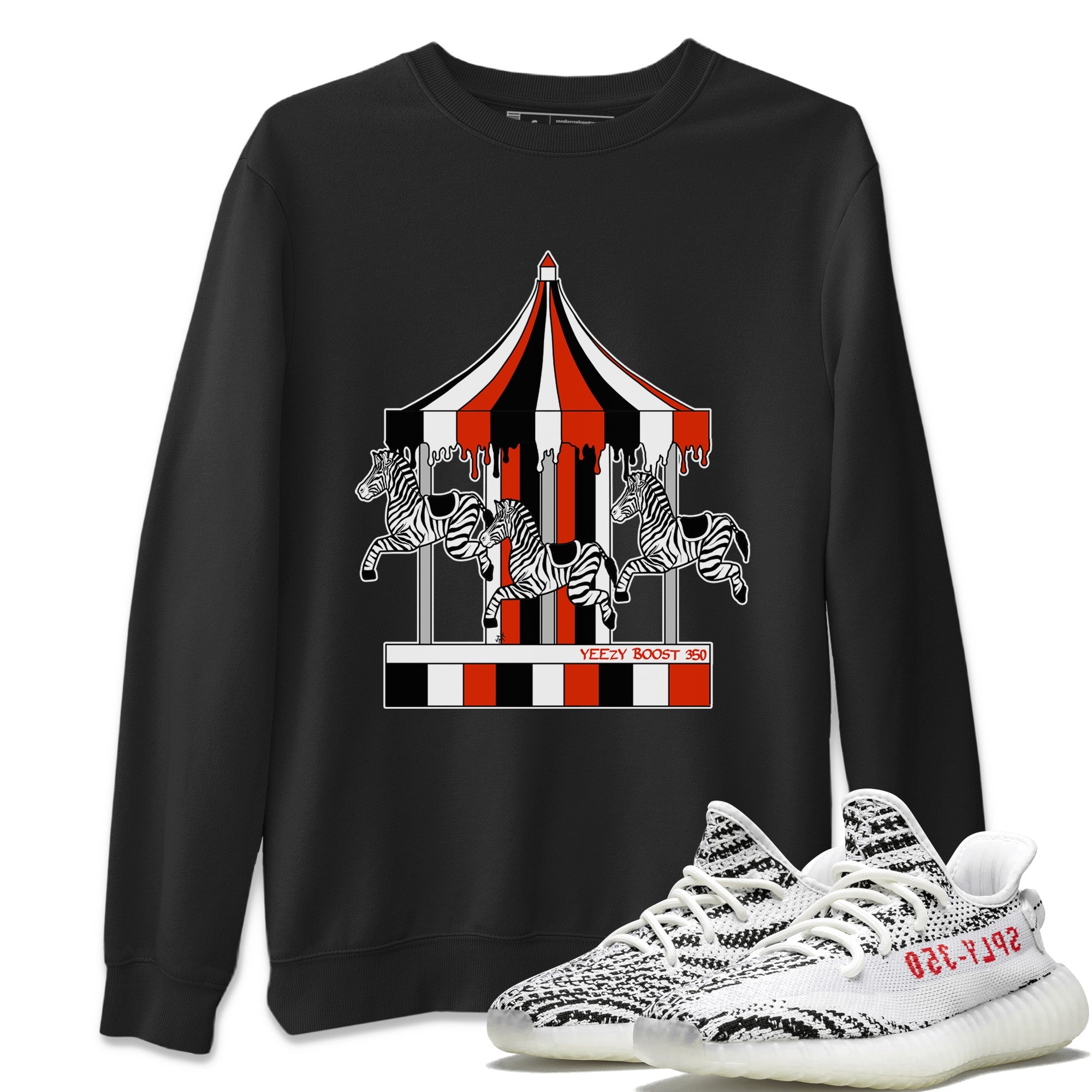 Merry Go Round Sweatshirt – Yeezy Boost 350 V2 Zebra