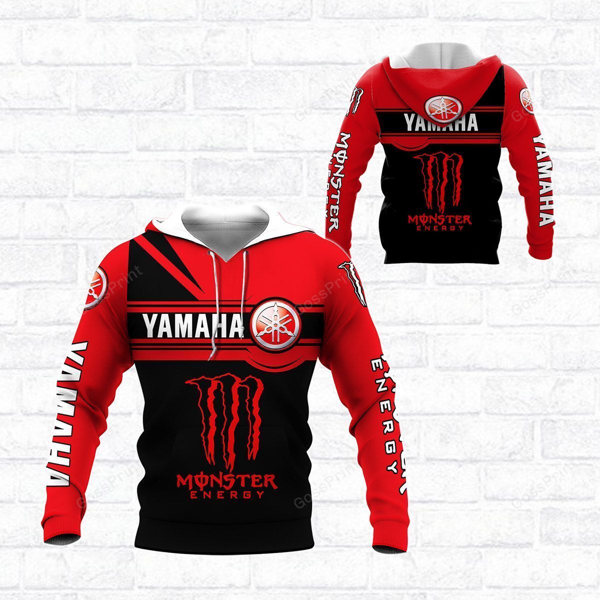 3D All Over Printed Yamaha Racing Shirts Ver 95