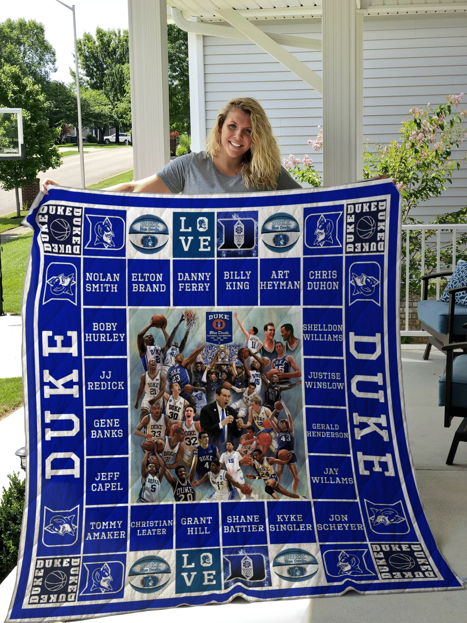 Limited Edition Duke Blue Devils Quilt Blanket LB2911085Q