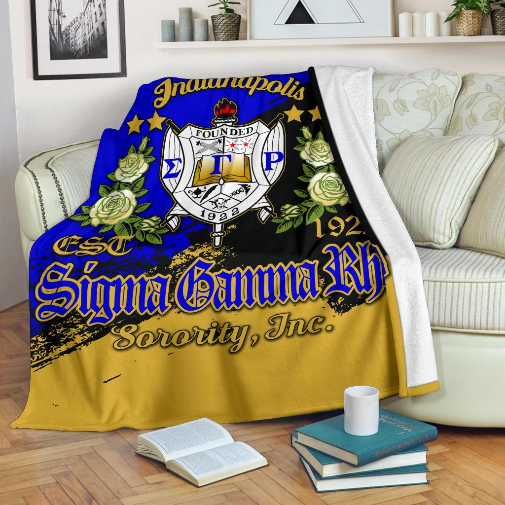 Sigma Gamma Rho Premium Blanket Paint Style A31