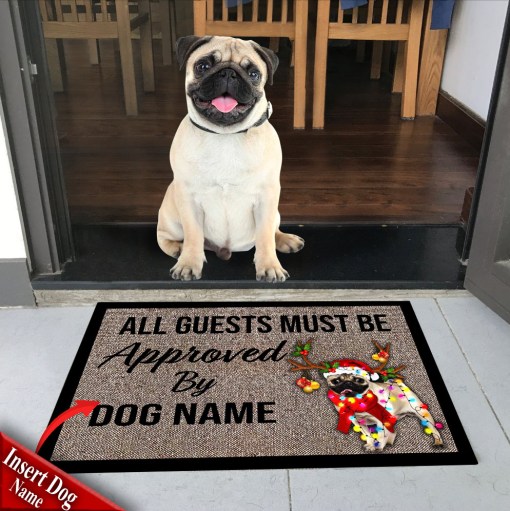 Pug Ds76 Doormat All Over Printed(6888)