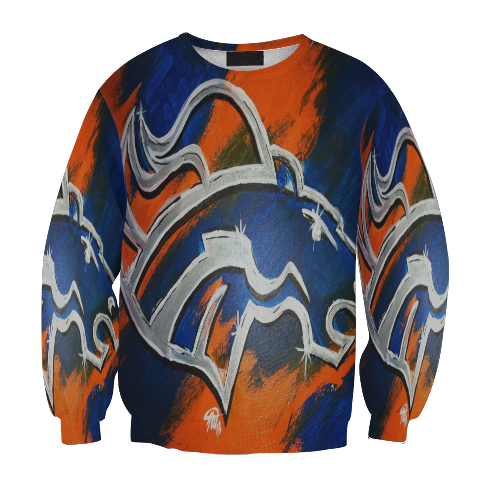 Denver Broncos Emblem V9 Gift For Fan 3D Full Printing Sweatshirt