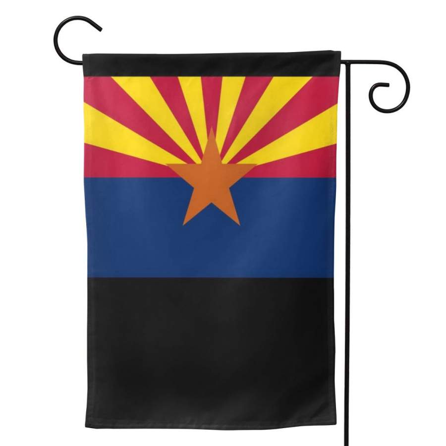 2 Pcs Garden Flag Arizona Flag Horizontal Poster 12.5″x18″ -Mothers Day, Birthday Gifts for Mom, Dad, Wife, Husband, Daughters, Grandma, Friends