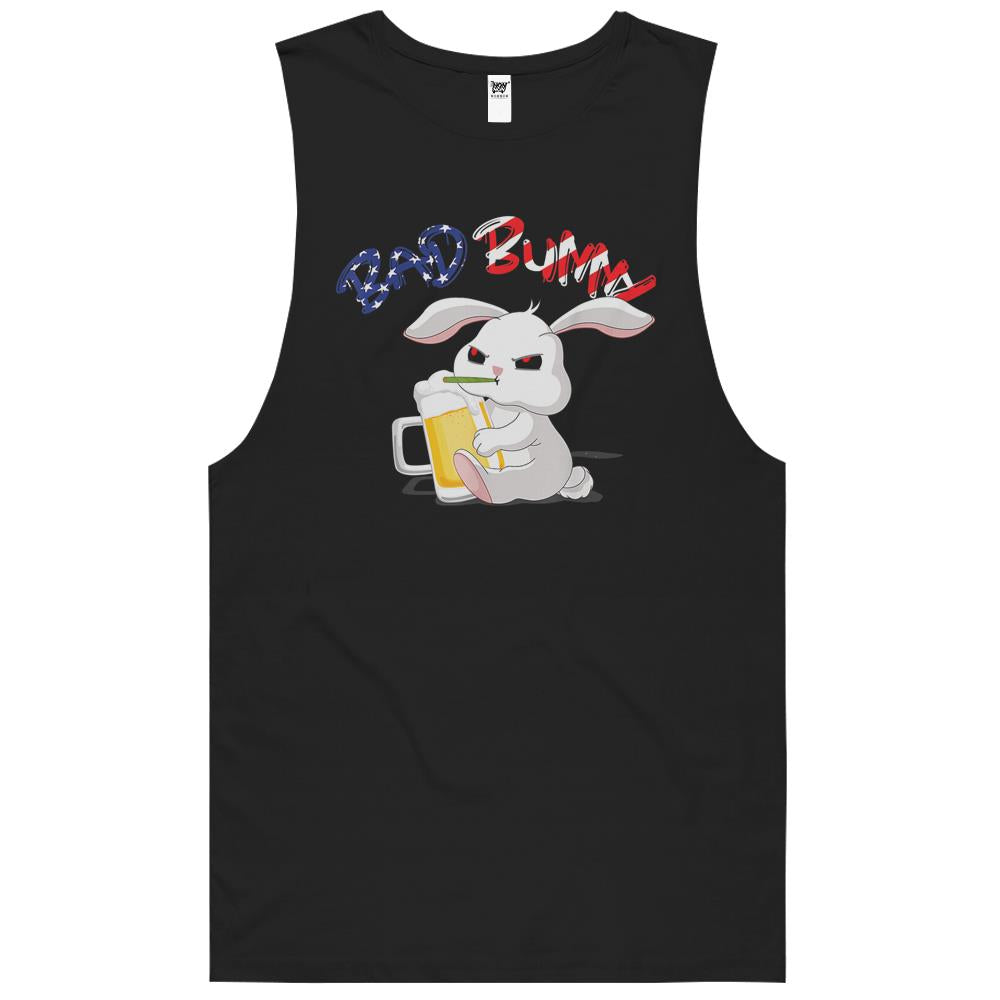 4Th July Shirts, Fourth Of July Tank Top, 4Th Of July Tank Top, Marijuana 4Th Of July Bad Bunny Beer Drinking Tank Top