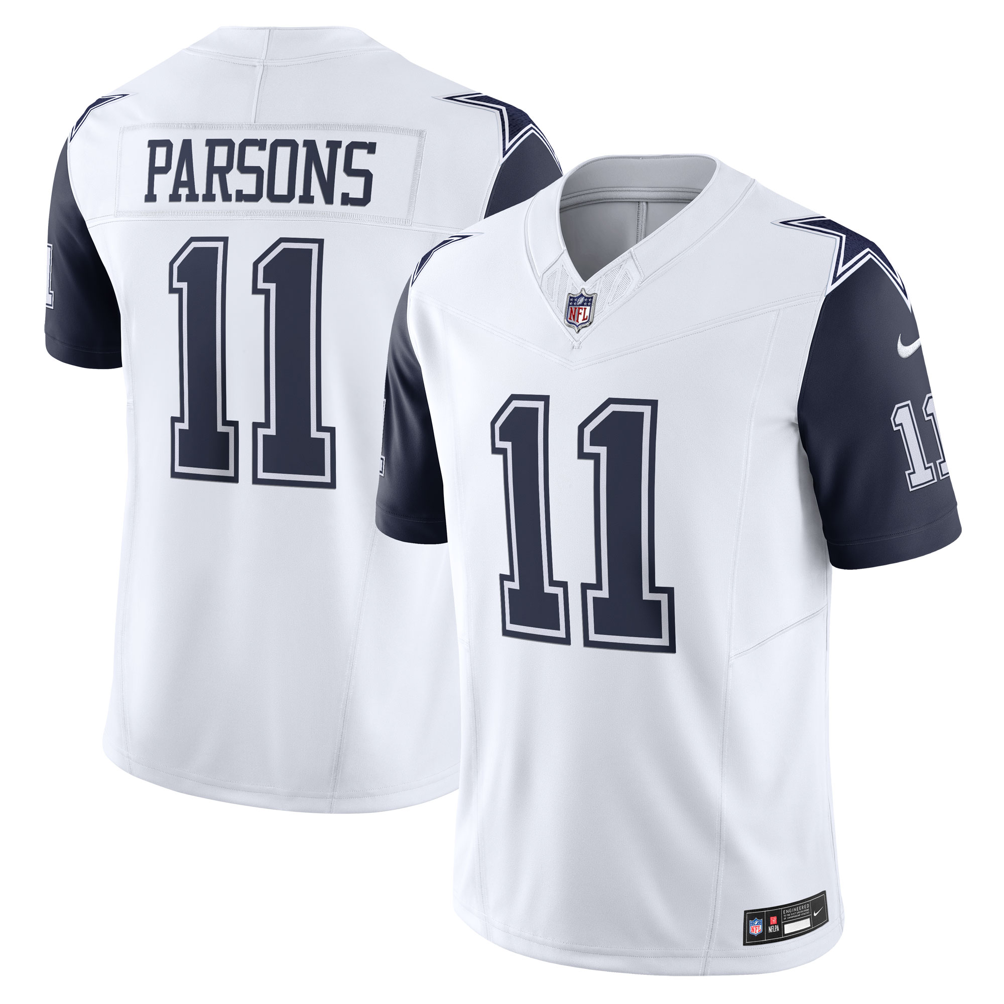 Micah Parsons Dallas Cowboys Vapor F.U.S.E. Limited Jersey – White