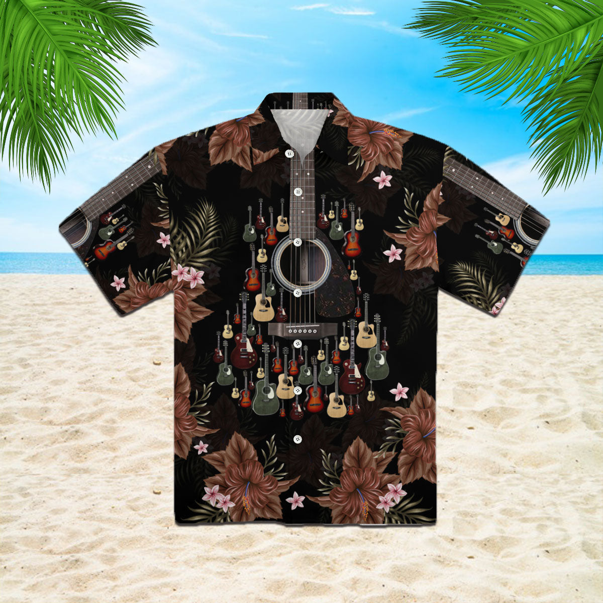 Oragontee Acoustic Guitar Unisex Hawaii Shirt For Men Women Adult Ha83144