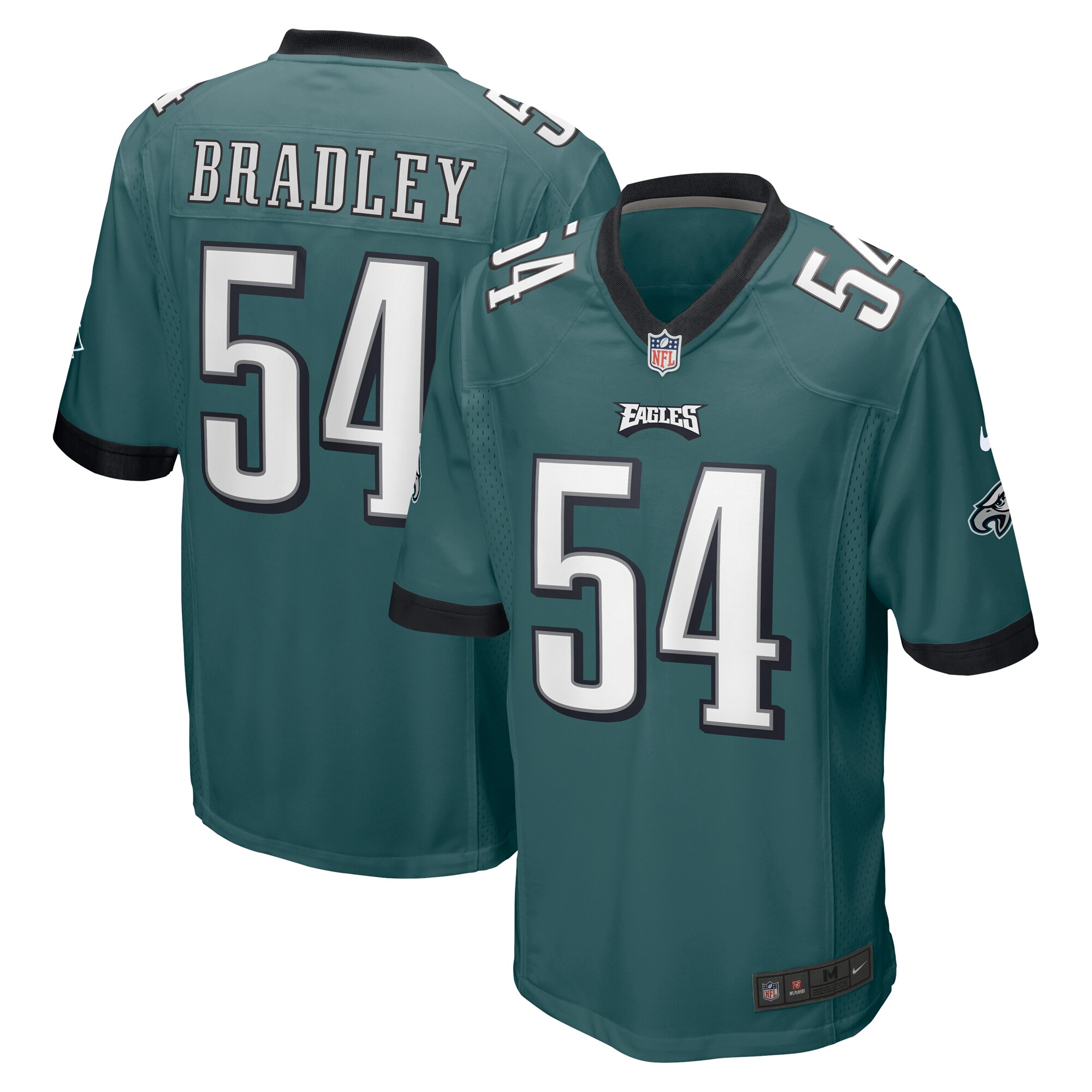 Shaun Bradley Philadelphia Eagles Game Jersey – Midnight Green