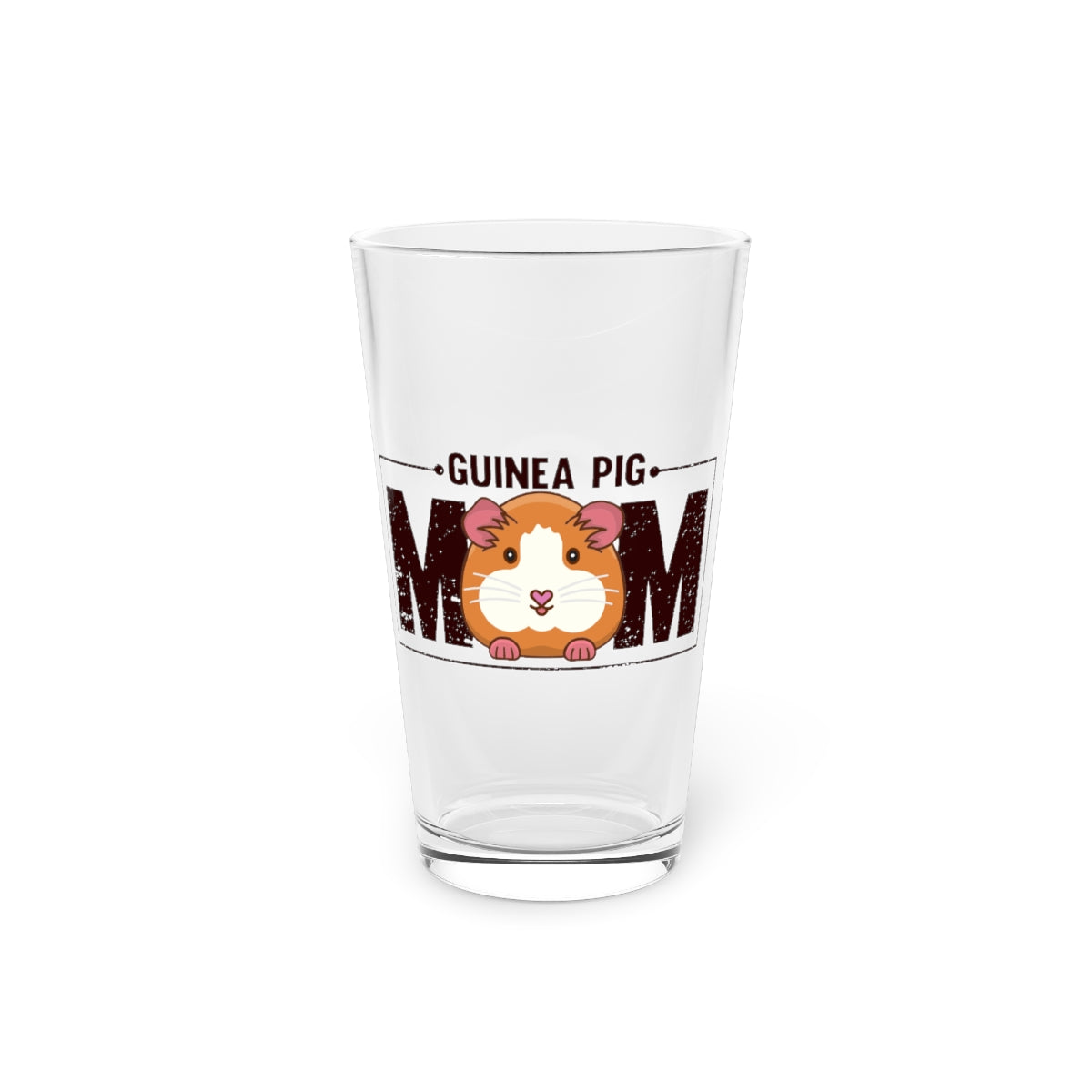 Beer Glass Pint 16Oz  Hilarious Rodent Experimental Animals Subject Testee Lover Humorous Examinee Test Victim Hamster Rats Mouse