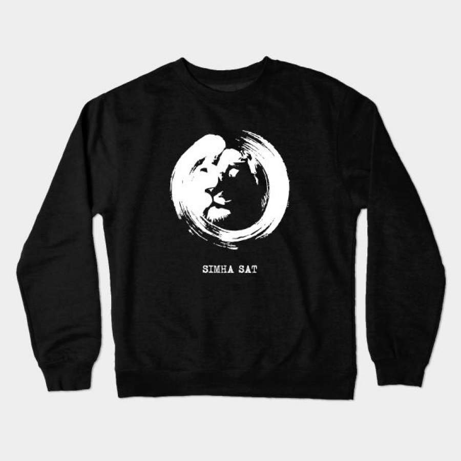 Simha Sat Lion Truth Logo Enlightenment Sweatshirt